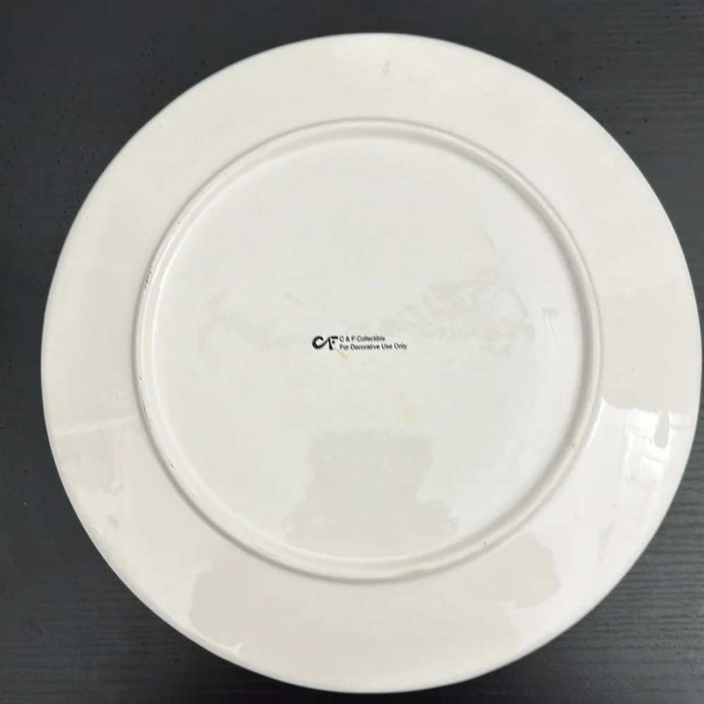Signed David Lee 10.5” Chef Plate